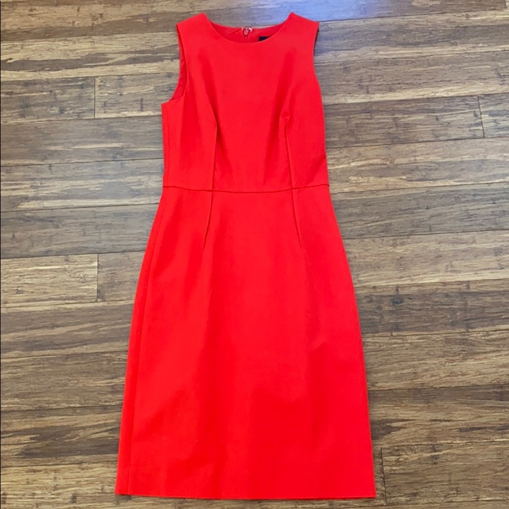 00 Jcrew Red Dress